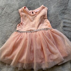 Little Lass Peach Dress